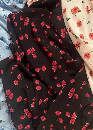 Платье в цветах 4