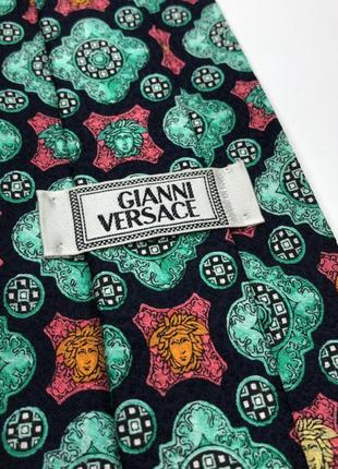 Versace made in italy tie краватка галстук vintage10 фото