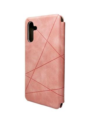 Чохол-книжка для смартфона dekker geometry for samsung galaxy m54 5g pink2 фото