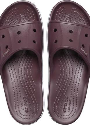 Шлепанцы crocs bayaband slide, 100% оригинал5 фото