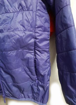 Куртка демисезонная фиолетовая на девочку 9-10лет рост 140см4 фото