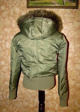 Двухсторонняя зимняя (демисезонная )куртка bar р.s7 фото
