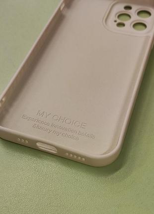 Чехол silicone case full camera iphone 12pro white4 фото