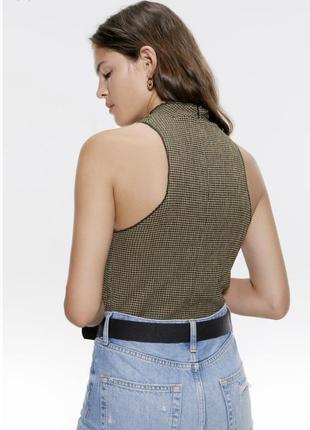Женская футболка топ майка борцовка zara / жіноча футболка топ zara