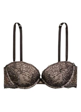 Бюстгальтер h&amp;m lace super push-up bra 75а 34а