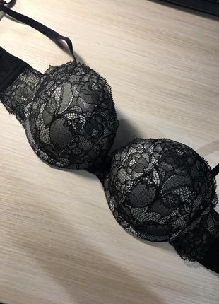 Бюстгальтер h&m lace super push-up bra 75а 34а4 фото