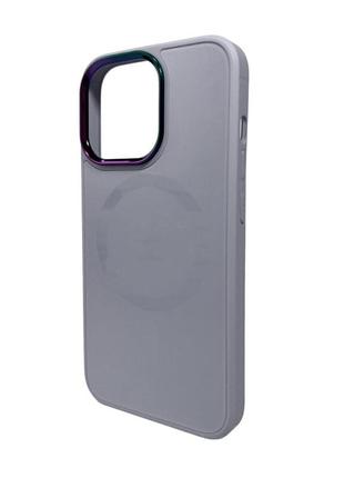 Чохол для смартфона ag glass sapphire magsafe logo for apple iphone 13 pro grey