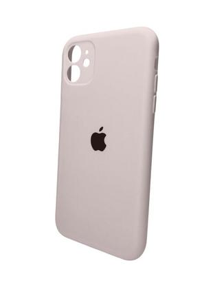 Чохол для смартфона silicone full case aa camera protect for apple iphone 11 pro max кругл 9,antique white