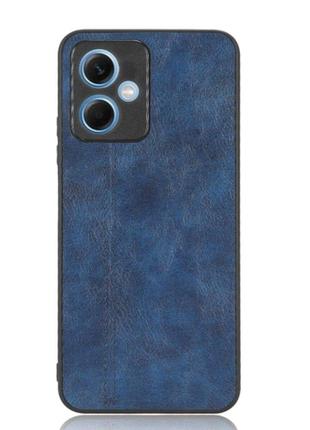 Чохол для смартфона cosmis leather case for poco x5 5g blue