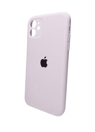 Чохол для смартфона silicone full case aa camera protect for apple iphone 11 pro max кругл 8,white