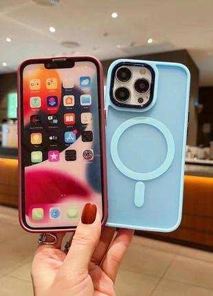 Чохол для смартфона cosmic magnetic color hq for apple iphone 11 pro light blue3 фото