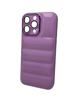 Чохол для смартфона down jacket frame for apple iphone 11 pro purple