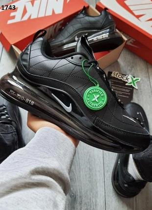 Кроссовки nike air max 720-818 черные2 фото