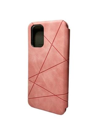 Чохол-книжка для смартфона dekker geometry for xiaomi redmi note 11 pro/note 11 pro 5g pink2 фото