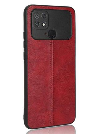 Чохол для смартфона cosmis leather case for poco c40 red