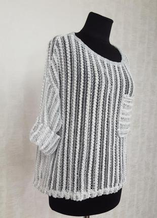 Блуза-сітка великої в'язки2 фото