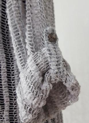 Блуза-сітка великої в'язки4 фото