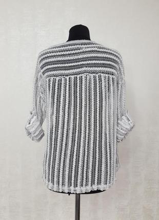 Блуза-сітка великої в'язки6 фото