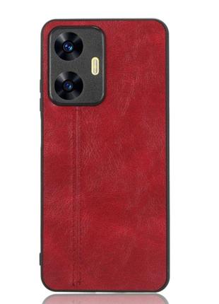 Чохол для смартфона cosmis leather case for realme c55 red