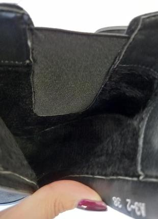 Демисезонные ботинки женские челси на удобном каблуке ботильоны женские весенние черные на каблуке весна 20249 фото