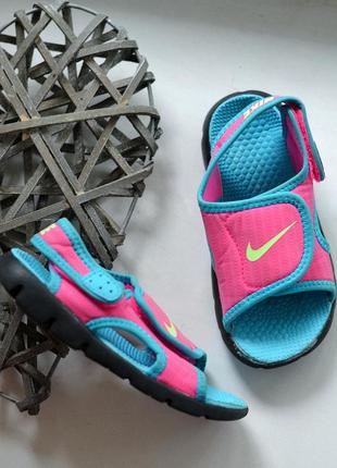 Классные легкие босоножки сандали спортивные nike premium 15.5-16cm