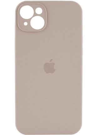 Чохол для смартфона silicone full case aa camera protect for apple iphone 14 9,antique white