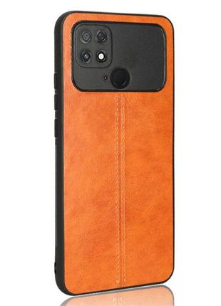 Чохол для смартфона cosmiс leather case for poco c40 orange