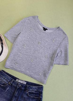 Стильная коттоновая футболка от н&м