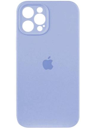 Чохол для смартфона silicone full case aa camera protect for apple iphone 12 pro 5,lilac