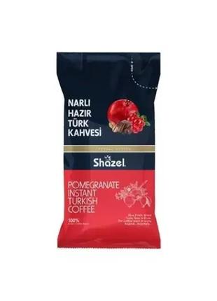 Shazel гранатовый растворимый кофе по-турецки 12 гр.