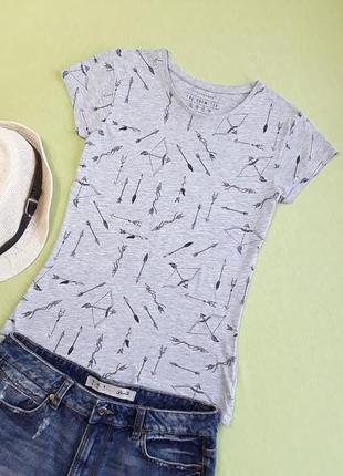 Стильна коттоновая футболка atmosphere