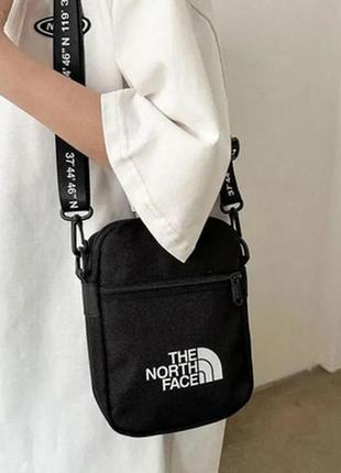 Сумка на плечо мессенджер the north face. барсетка норд фейс