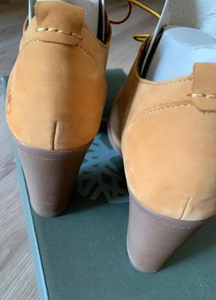 Кожаные ботинки новые timberland сша us8 24.5-25см7 фото