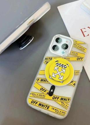 Чохол для смартфона pop mag for apple iphone 12 pro max 2.off yellow