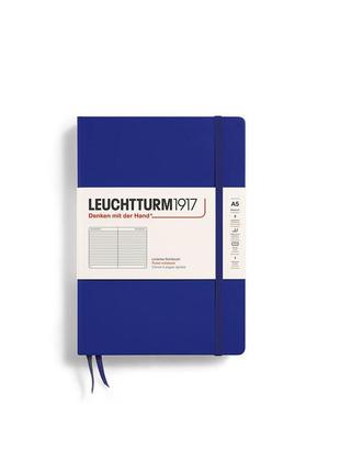 Блокнот leuchtturm1917 средний, ink, линия (369793)