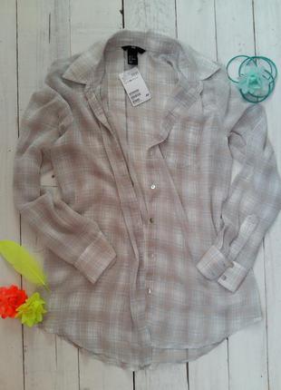 Тончайшая рубашечка h&m, размеры 36, 38.