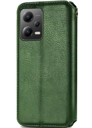 Кожаный чехол книжка getman cubic (pu) для xiaomi poco x5 pro 5g / redmi note 12 pro 5g3 фото