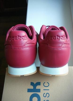 Оригинал! reebok classic leather mu, 100% кожа премиум класса. новые7 фото