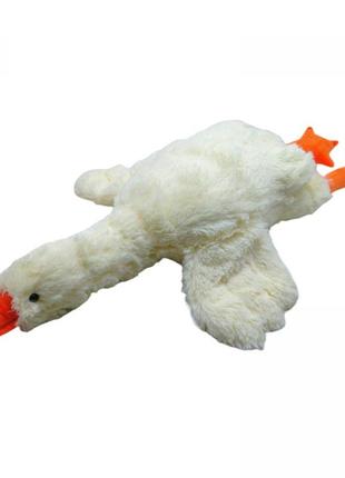 М'яка іграшка гусь-обіймусь шептун, 90 см