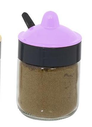 Спецовница herevin spice jar with spoon-2024 mix 0.2 л