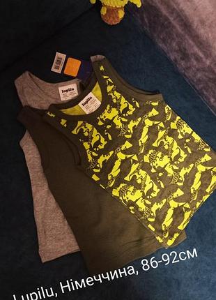 Набір майок lupilu, німеччина, 86-92см