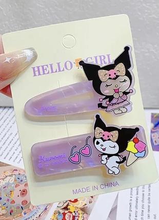 Заколки набір куромі стиль