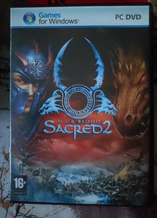 Диск dvd игра sacred 2 ice and blood, лицензионный