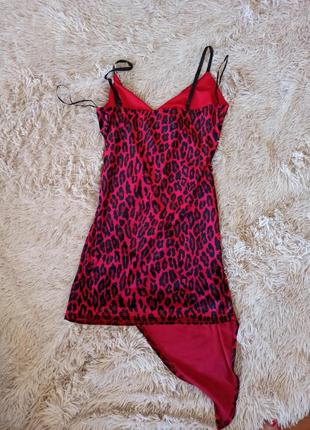 Бархатное леопардовое платье распродажа sale5 фото