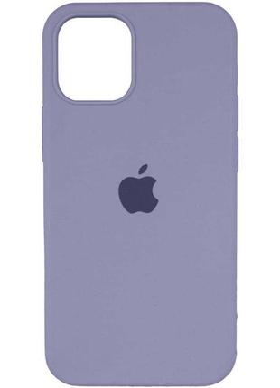 Чохол для смартфона silicone full case aa open cam for apple iphone 14 pro 28,lavender grey