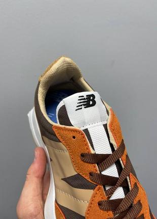 Женские кроссовки new balance 327 orange beige brown / sale2 фото