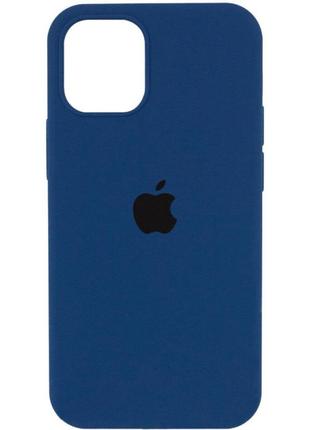 Чохол для смартфона silicone full case aa open cam for apple iphone 11 pro кругл 39, navy blue