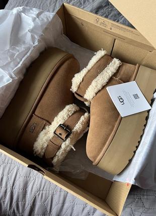 Угг ugg ultra mini belter roller угги на платформе оригинал