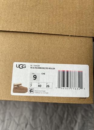 Угг ugg ultra mini belter roller угги на платформе оригинал8 фото