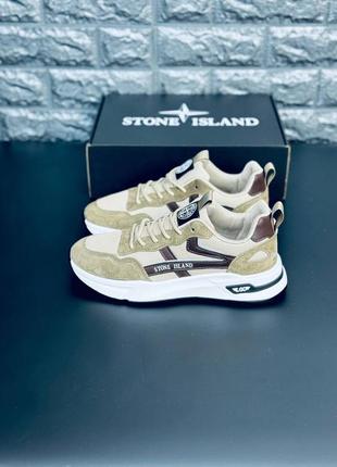 Мужские кроссовки stone island4 фото